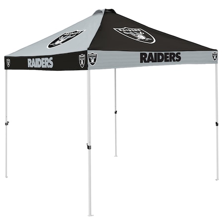 Logo Brands Las Vegas Raiders Checkerboard Canopy 623-42C